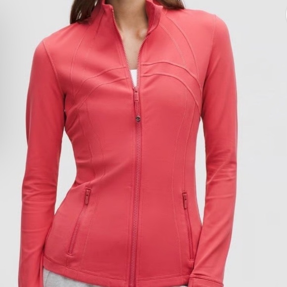 Lululemon define jacket coral size 6 - Picture 1 of 5